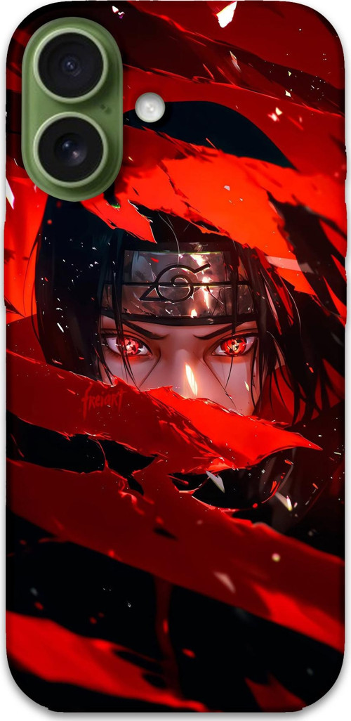 İphone 17 Uyumlu Anime Desenli Telefon Kılıfı + Ekran Koruyucu - 5874