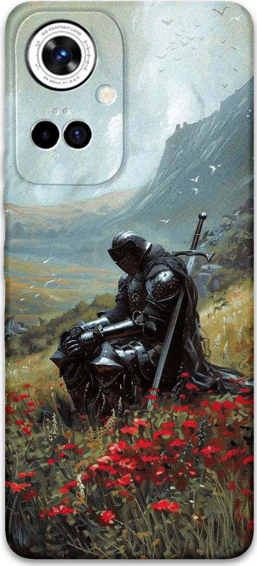 Tecno Camon 19 Pro Uyumlu Retro Desenli Telefon Kılıfı + Ekran Koruyucu - 5840