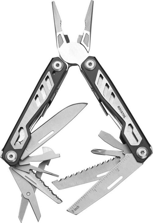 Rocktol 16 Fonksiyonlu Multi Tool Pense (Kılıflı)