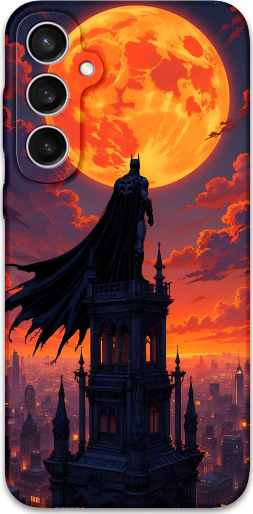 Galaxy S23 Plus Uyumlu Batman Desenli Telefon Kılıfı + Ekran Koruyucu - 5829