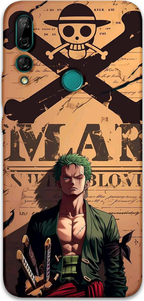 Huawei P Smart Z Uyumlu Anime Desenli Telefon Kılıfı + Ekran Koruyucu - 5755