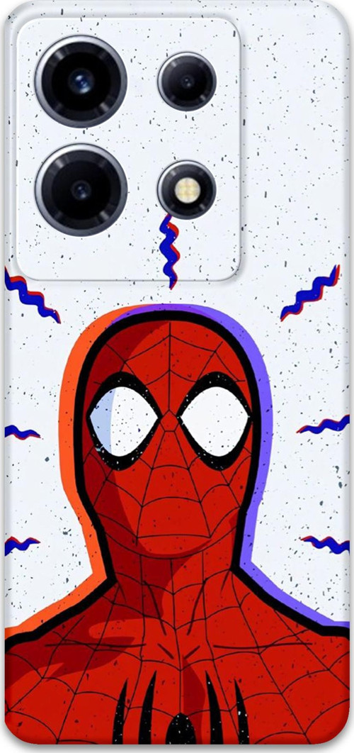 İnfinix Note 30 Vıp Uyumlu Spiderman Desenli Telefon Kılıfı + Ekran Koruyucu - 5830