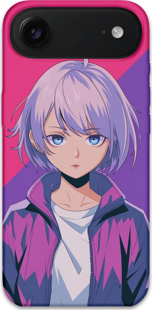 İphone 17 Air Uyumlu Anime Desenli Telefon Kılıfı + Ekran Koruyucu - 5742
