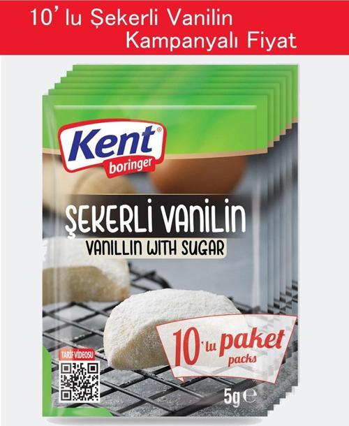 Şekerli Vanilin 10'Lu