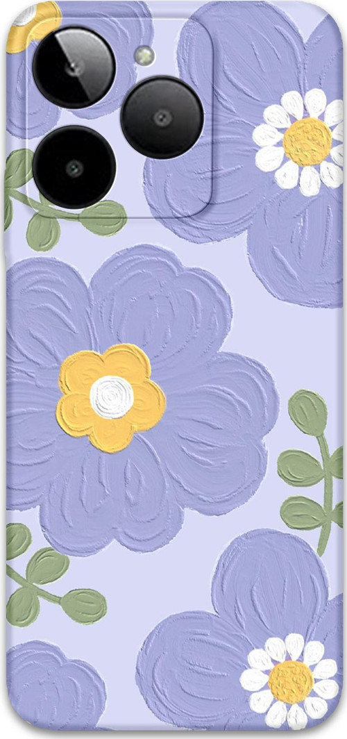 Gm Era 30 Uyumlu Çiçek Desenli Telefon Kılıfı + Ekran Koruyucu - 5799