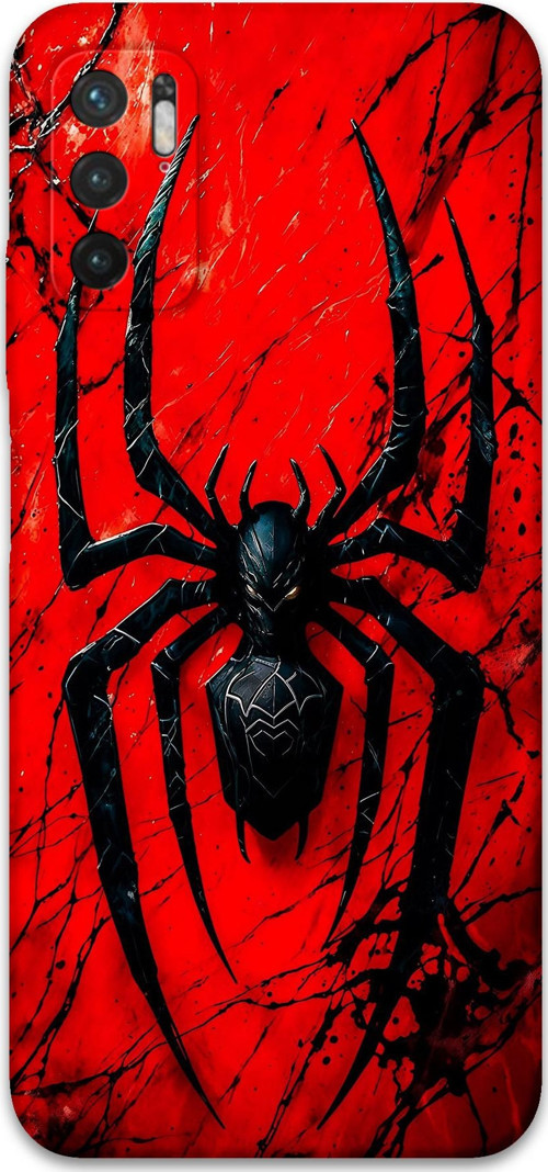 Xiaomi Redmi Note 10 5G Uyumlu Spiderman Desenli Telefon Kılıfı + Ekran Koruyucu - 5932