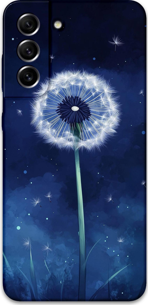 Galaxy S22 Uyumlu Çiçek Desenli Telefon Kılıfı + Ekran Koruyucu - 5787