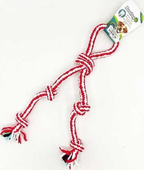 Diş İp Hlk.Diş Kaşıma Beş Düğ.Kır.Bey 40cm