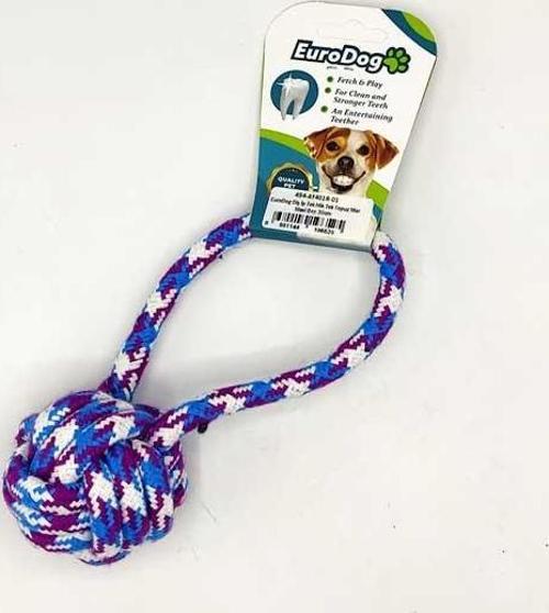 Diş İp Tek Hlk.Tek Topuz Mor Mavi Bey.30cm