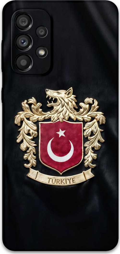 Galaxy A52 Uyumlu Türk Desenli Telefon Kılıfı + Ekran Koruyucu - 5855
