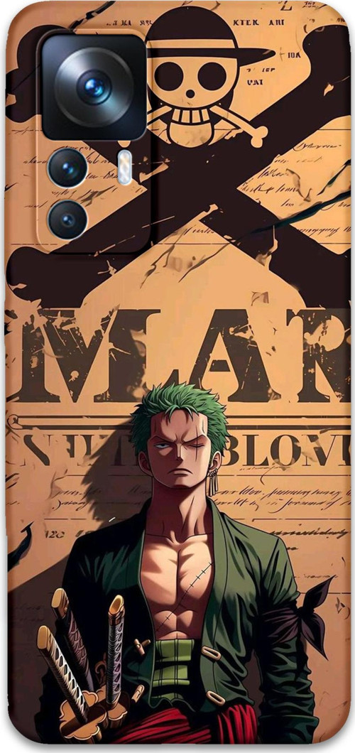 Xiaomi Mi 12T Uyumlu Anime Desenli Telefon Kılıfı + Ekran Koruyucu - 5755