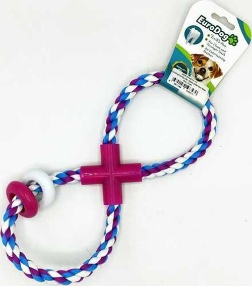 Diş İpi Hlk. Sekiz Şekil Mor Mavi Bey.25cm