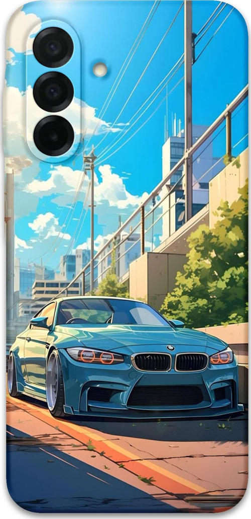 Galaxy A36 Uyumlu Araba Desenli Telefon Kılıfı + Ekran Koruyucu - 5760