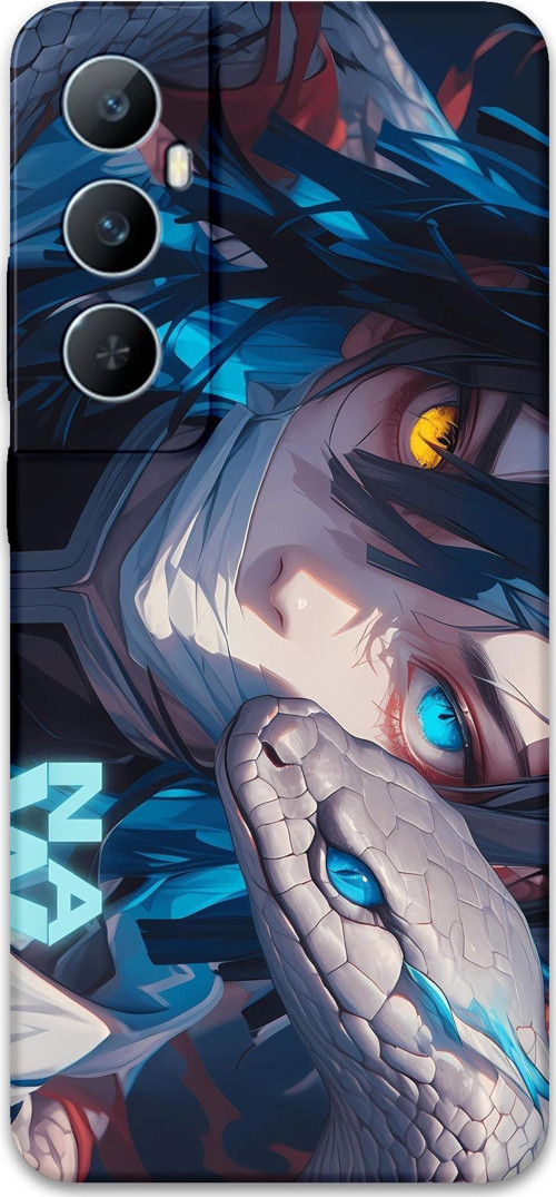 Realme C65 Uyumlu Anime Desenli Telefon Kılıfı + Ekran Koruyucu - 5748