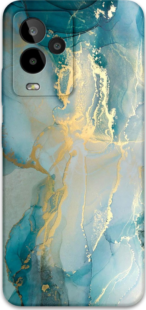 Gm 24 Pro Uyumlu Mermer Desenli Telefon Kılıfı + Ekran Koruyucu - 5814