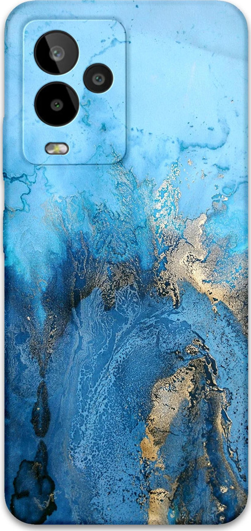 Gm 24 Pro Uyumlu Mermer Desenli Telefon Kılıfı + Ekran Koruyucu - 5812