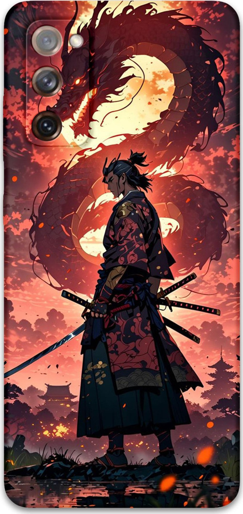 Galaxy S20 Uyumlu Anime Desenli Telefon Kılıfı + Ekran Koruyucu - 5751