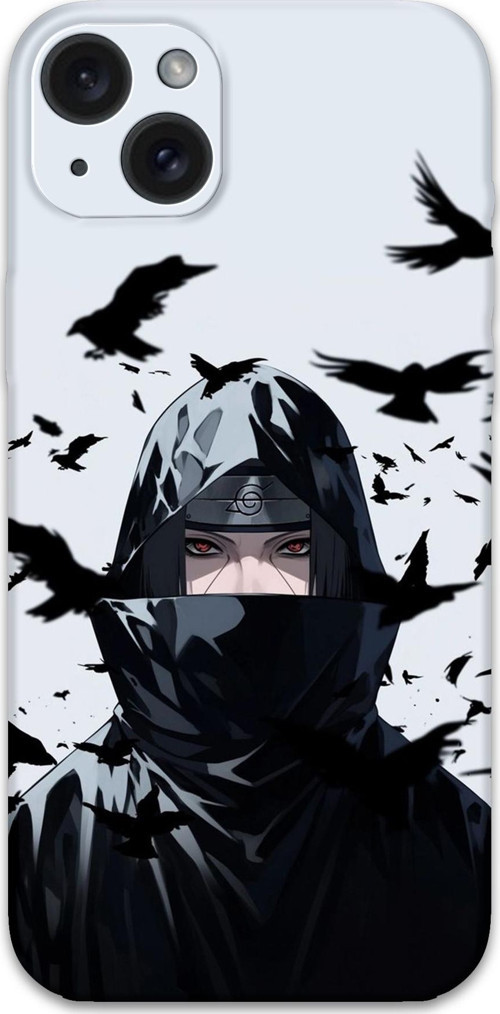 İphone 15 Plus Uyumlu Anime Desenli Telefon Kılıfı + Ekran Koruyucu - 5879