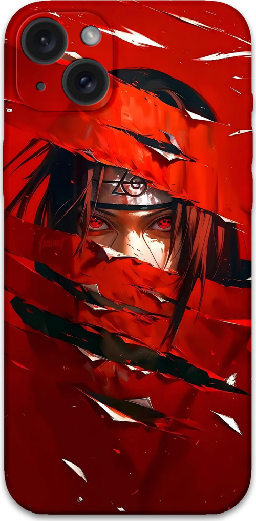 İphone 15 Plus Uyumlu Anime Desenli Telefon Kılıfı + Ekran Koruyucu - 5885