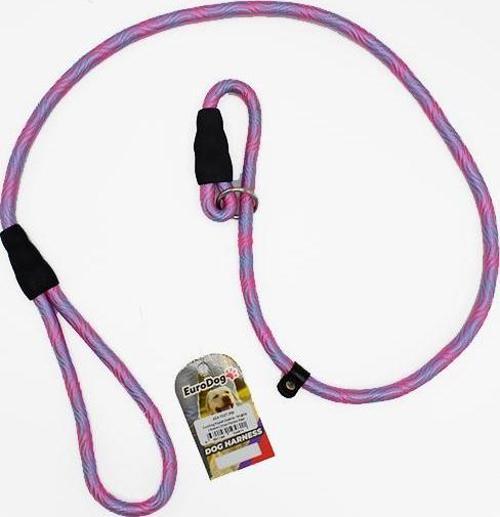 Köpek Uzatma +Boğma 14mmx120cm Pembe Mavi