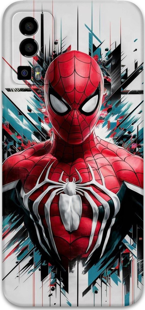 Gm 23 Uyumlu Spiderman Desenli Telefon Kılıfı + Ekran Koruyucu - 5831