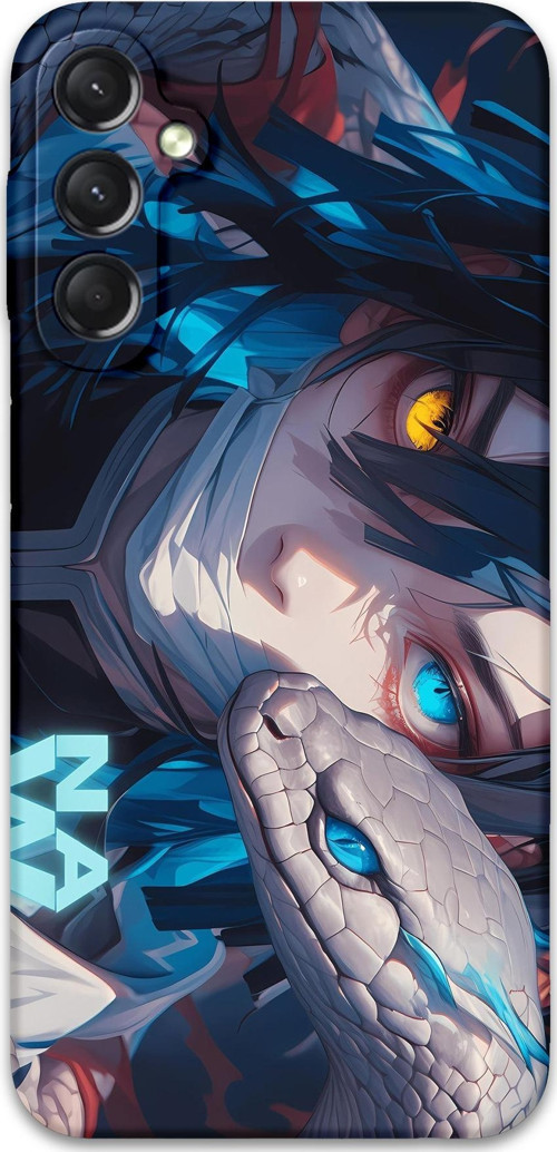 Galaxy M14 Uyumlu Anime Desenli Telefon Kılıfı + Ekran Koruyucu - 5748