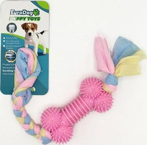 Puppy Toys Pembe Kemik Diş Kaşıma Oyuncağı