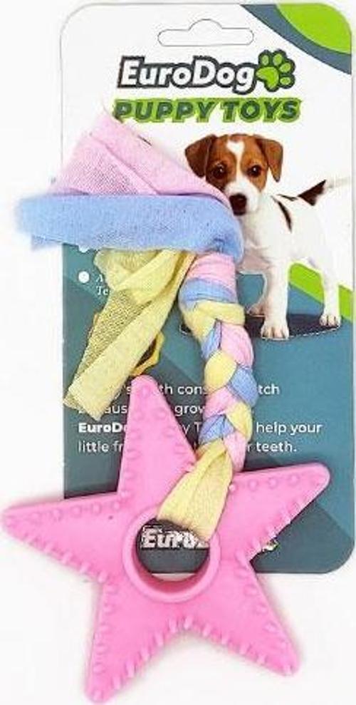 Puppy Toys Pembe Yıldız Diş Kaşıma Oy.
