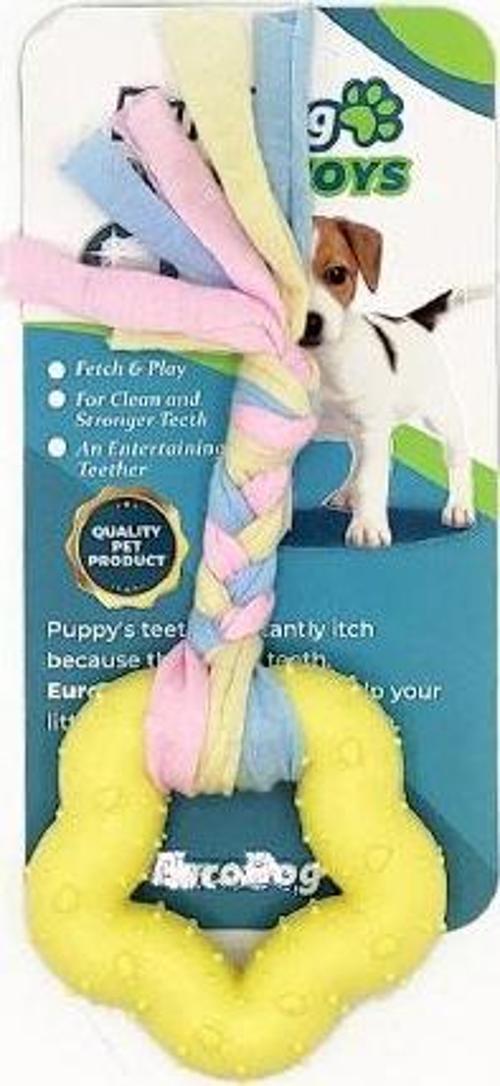 Puppy Toys Sarı Kalın Beşgen Diş Kaş. Oy.