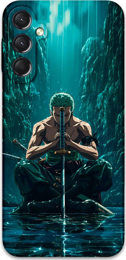 Galaxy M14 Uyumlu Anime Desenli Telefon Kılıfı + Ekran Koruyucu - 5757