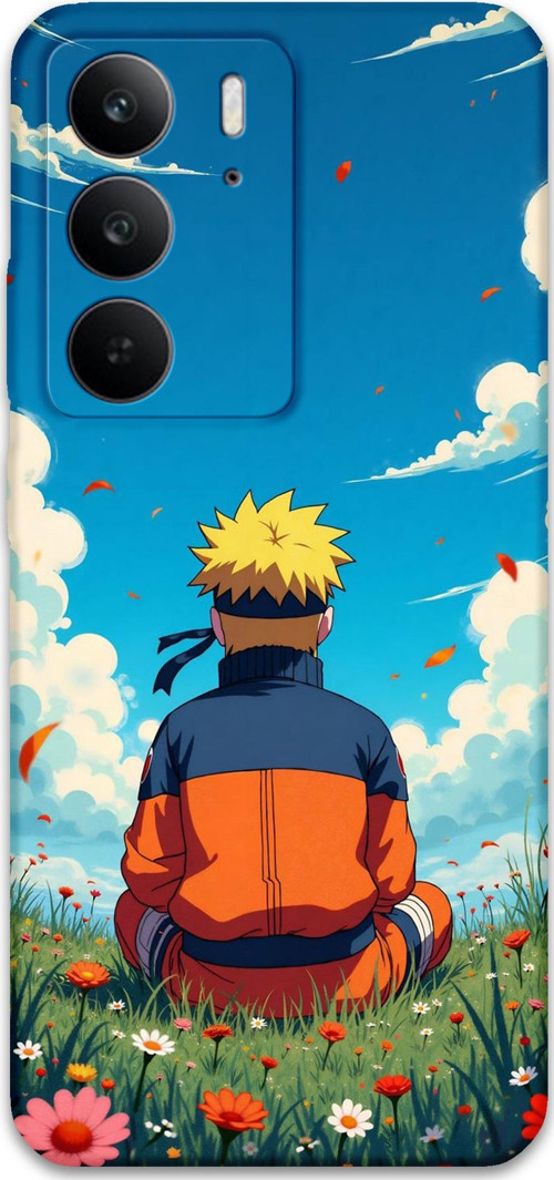 Realme C75 Uyumlu Anime Desenli Telefon Kılıfı + Ekran Koruyucu - 5747