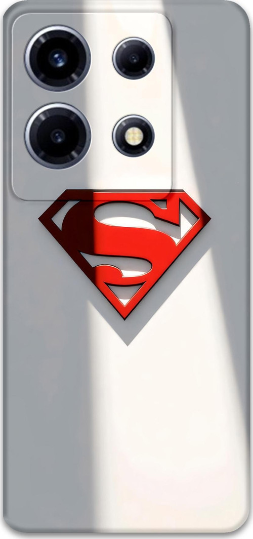 İnfinix Note 30 Vıp Uyumlu Superman Desenli Telefon Kılıfı + Ekran Koruyucu - 5928