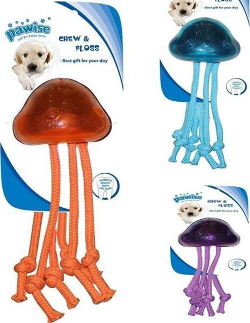 Denizanası İpli Oyuncak 9,5x9,5x7 Cm