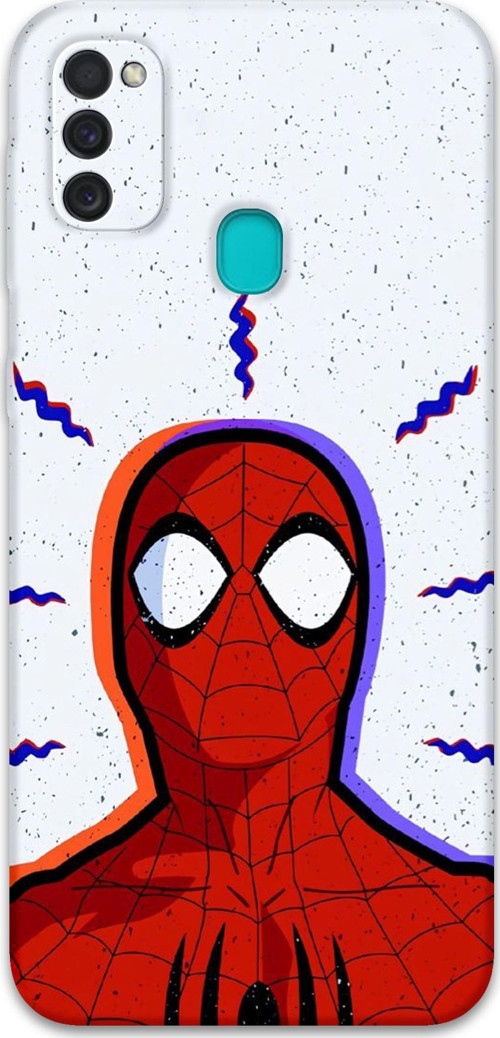 Galaxy M21 Uyumlu Kedi Desenli Telefon Kılıfı + Ekran Koruyucu - 5783