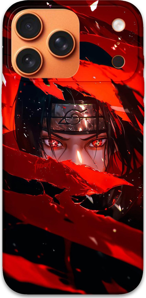 İphone 17 Pro Max Uyumlu Anime Desenli Telefon Kılıfı + Ekran Koruyucu - 5874