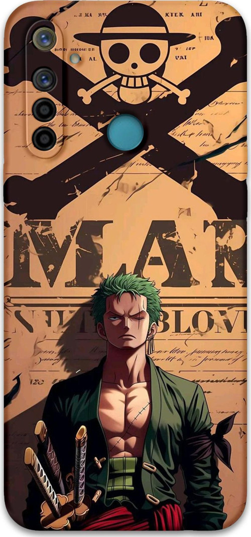 Realme 5İ Uyumlu Anime Desenli Telefon Kılıfı + Ekran Koruyucu - 5755