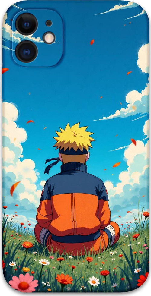 İphone 11 Uyumlu Anime Desenli Telefon Kılıfı + Ekran Koruyucu - 5747