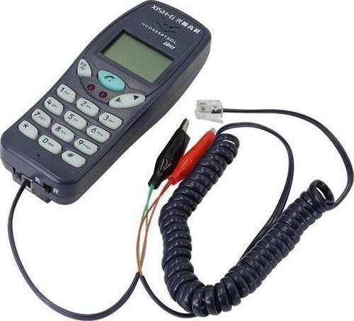PM-7587 EKRANLI SABİT TELEFON HAT TEST CİHAZI