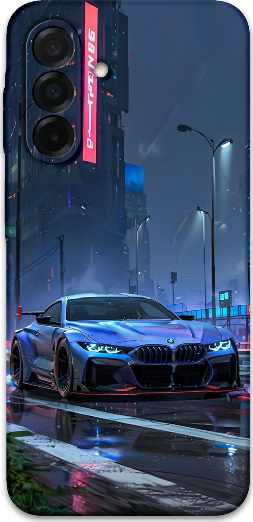 Galaxy A56 Uyumlu Araba Desenli Telefon Kılıfı + Ekran Koruyucu - 5767
