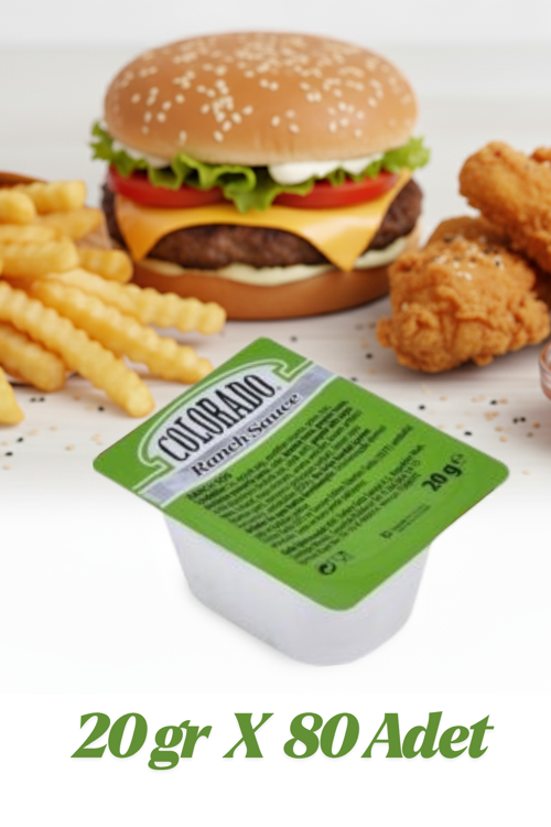 Ranch Sos Küvet 20 gr 80 Adet