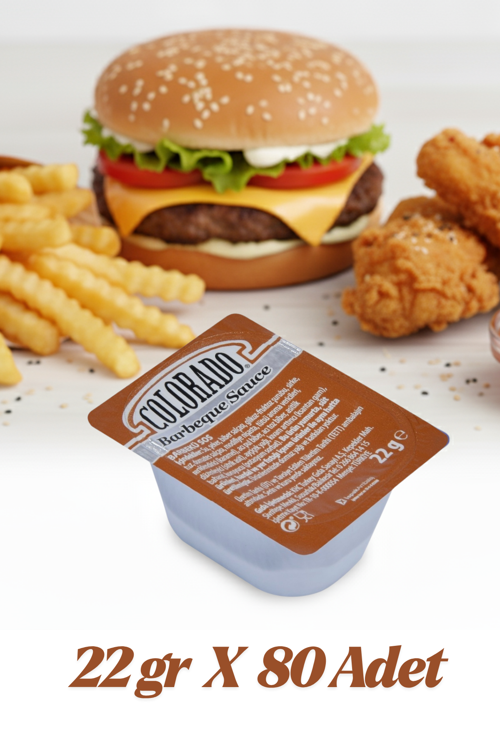 Barbekü Sos Küvet 22 gr 80 Adet