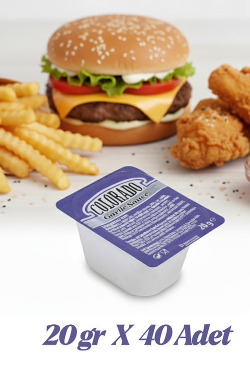 Garlıc Mayonez Sos Küvet 20 gr 40 Adet