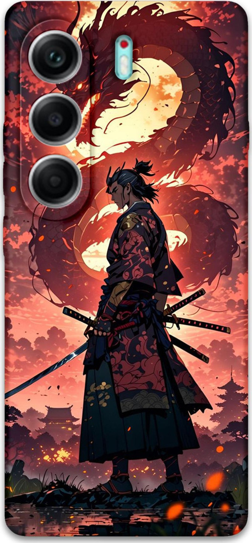 Tecno Camon 40 Pro 5G Uyumlu Anime Desenli Telefon Kılıfı + Ekran Koruyucu - 5751