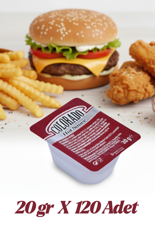 Hot Chili Sos Küvet 20 gr 120 Adet