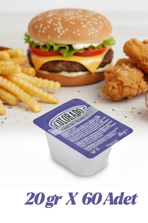 Garlıc Mayonez Sos Küvet 20 gr 60 Adet