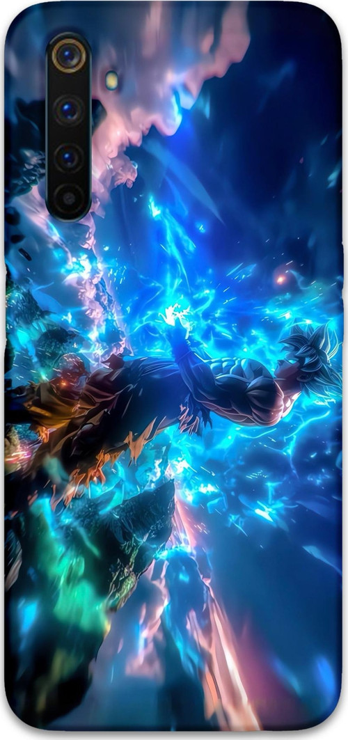 Realme 6 Pro Uyumlu Anime Desenli Telefon Kılıfı + Ekran Koruyucu - 5917