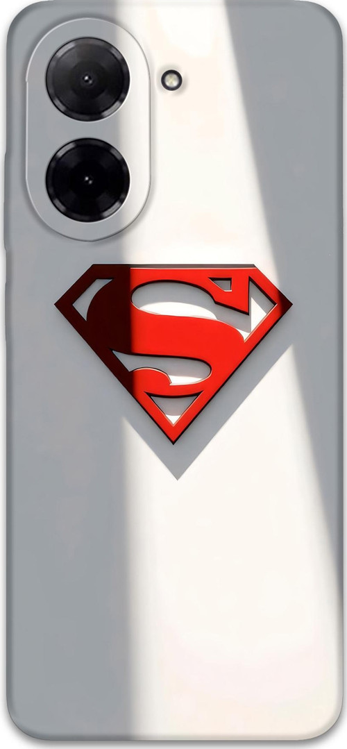 Xiaomi Redmi A5 4G Uyumlu Superman Desenli Telefon Kılıfı + Ekran Koruyucu - 5928
