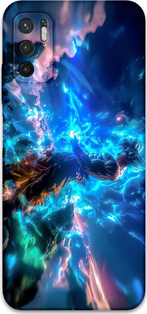 Xiaomi Redmi Note 10 5G Uyumlu Anime Desenli Telefon Kılıfı + Ekran Koruyucu - 5917