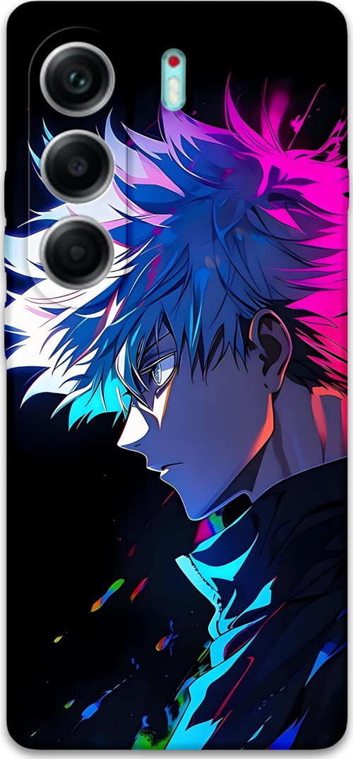 Tecno Camon 40 Pro 5G Uyumlu Anime Desenli Telefon Kılıfı + Ekran Koruyucu - 5906