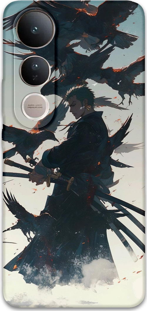 Vivo V50 Lite 4G Uyumlu Anime Desenli Telefon Kılıfı + Ekran Koruyucu - 5892